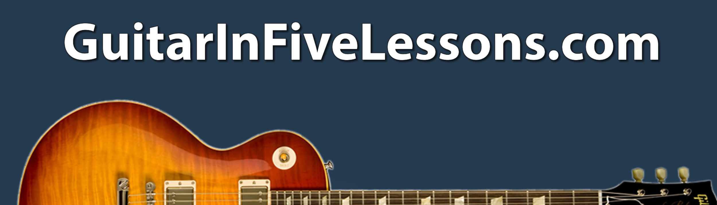 Learn Guitar in Five Lessons